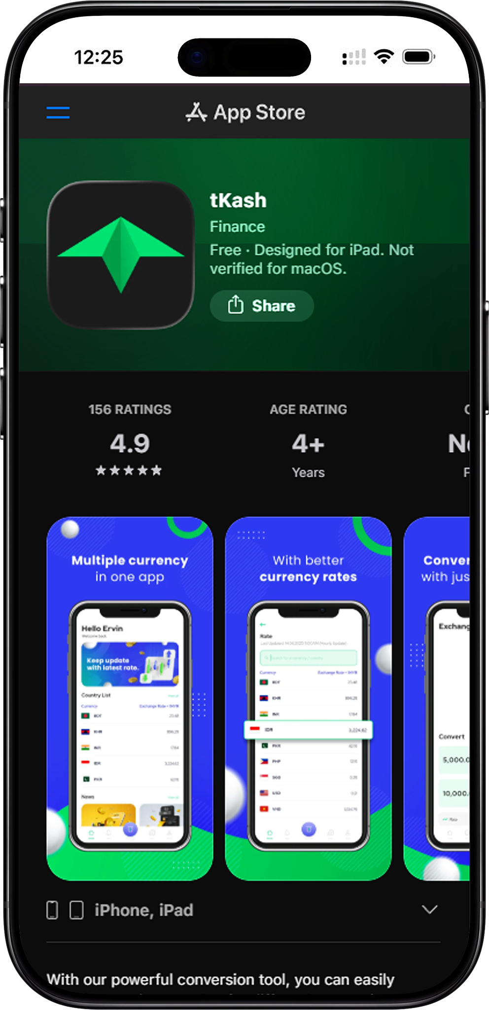 Langkah Akses TK8 untuk iOS